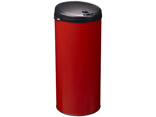 Rossignol SAS Bezdotykový odpadkový koš Rossignol Sensitive Basic 93625, 45 L, červený, RAL 3002