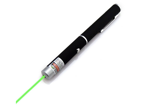 Zelené laserové ukazovátko