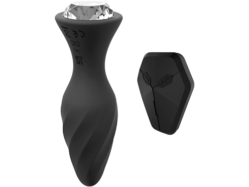 Sexy Elephant Vibrační anální kolík Diamond Vibe s dálkovým ovládáním