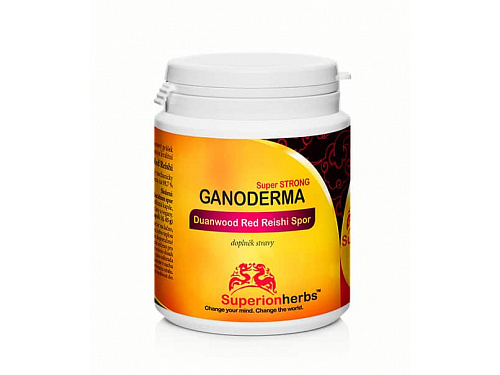 Pharmacopea Ltd. Ganoderma, Duanwood Red Reishi, 100% spórový prášek