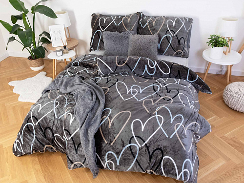 Povlečení mikroplyš Exclusive – Love