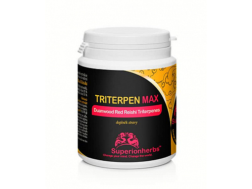 Pharmacopea Ltd. TRITERPEN MAX - extrakt z Duanwood Red Reishi - 20 % triterpenů