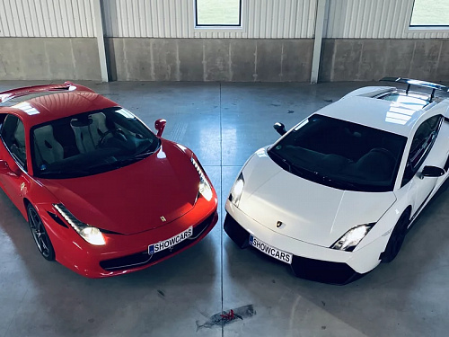 Souboj titánů: Ferrari 458 Italia vs Lamborghini Gallardo LP 570-4 v Čechách