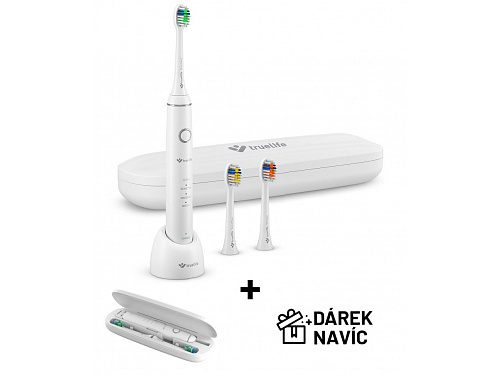 TrueLife SonicBrush Compact + TrueLife SonicBrush Compact Travel Case White (TLSBCTLTBW)