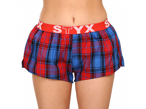 Dámské trenky Styx sportovní guma vícebarevné (T927)  L