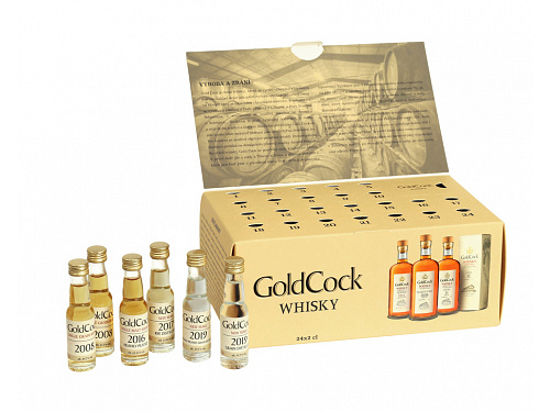 GOLDCOCK degustační set 24x 0,02l