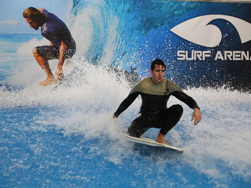 Indoor surfing