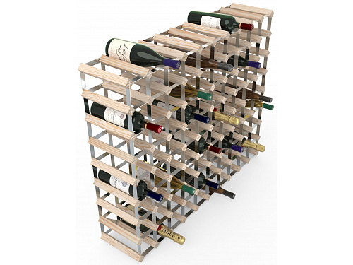 RTA stojan na víno,pro 90 lahví,přírodní borovice,rozložený,WINE0290