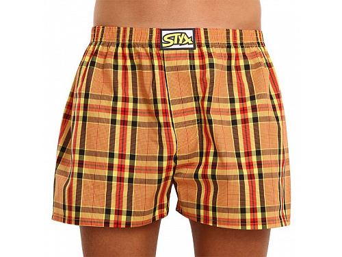Pánské trenky Styx klasická guma vícebarevné (A921) L