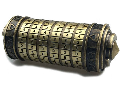 Dárkoviny Cryptex Leonardo da Vinci kovový