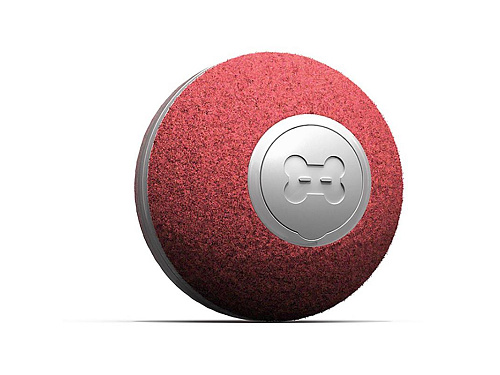 CHEERBLE Smart Mini Ball Interaktivní míč pro kočky červený