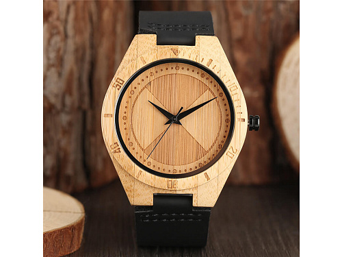 Belmonde Dřevěné hodinky Damien, pánské 684822