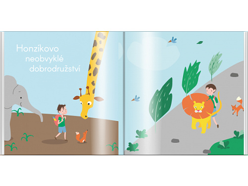 Personalizovaná pohádka pro dítě - kluk fotokniha, 20x20 cm