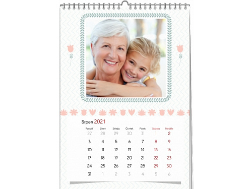 Kalendář, Milovaným prarodičům, 20x30 cm