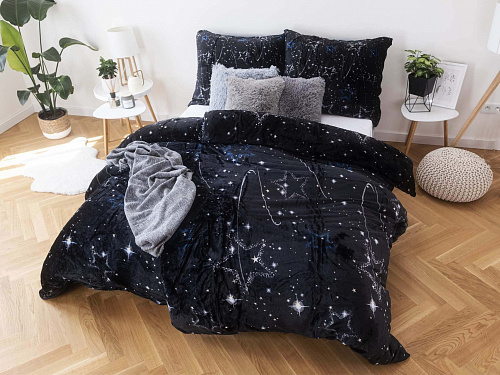 Povlečení mikroplyš Exclusive – Kosmos