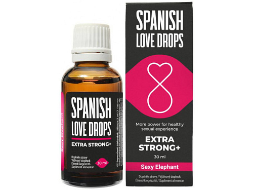 Sexy Elephant Španělské mušky Tsunami of Love (30 ml)