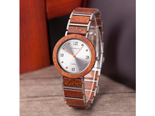 Belmonde Dřevěné hodinky Nicodéme 906522
