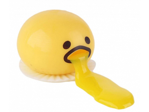 Dárkoviny Antistres míček se slizem Puking Egg ball